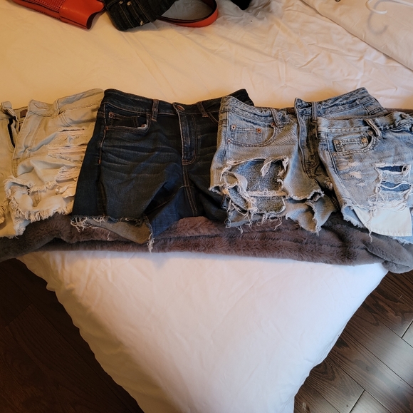 Bundle of American Eagle jean shorts - Picture 1 of 10